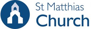 St Matthias Church new icon in website blue