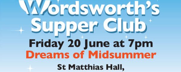 Wordsworth’s Supper Club 20 June